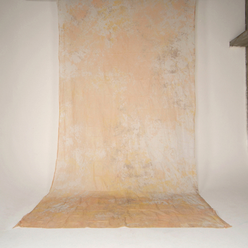画像: 背景用バックグランドペーパークロス/ムラバック　ブラウンイエロー系01（3x6m）